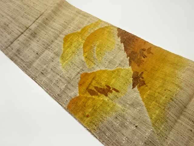 JAPANESE NAGOYA OBI / MAWATA TSUMUGI / WOVEN MOUNTAINS